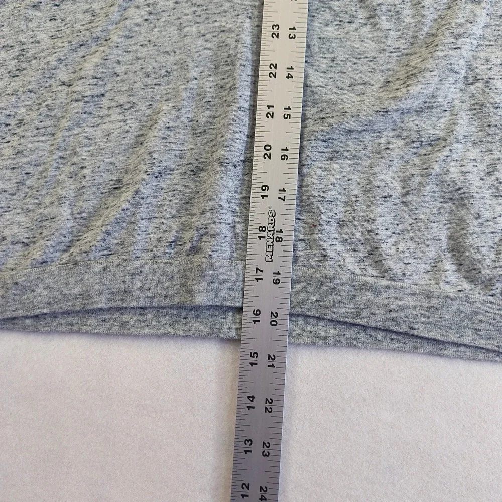 Victoria's Secret PINK Gray Long Sleeve Logo Mesh‎ Sleeve Athletic Top L